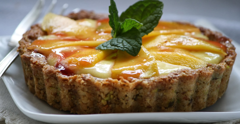 Mango Coconut Jelly Puff Pastry Tarts