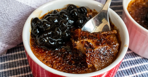 Golden Pearl Crème Brûlée | Oi Boba