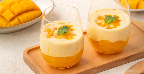 Mango Brown Sugar Yogurt Milk | Oi Boba