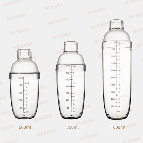 Transparent PC Shaker 500ml