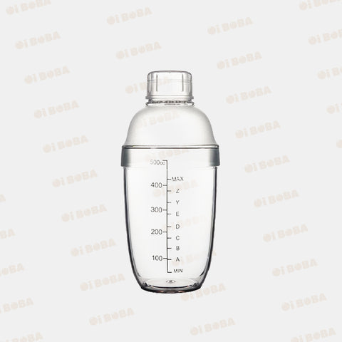 Transparent PC Shaker 500ml
