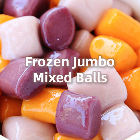 Frozen Jumbo MIXED Taro Balls 600g