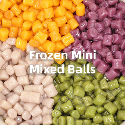 Frozen Mini MIXED Taro Balls 600g