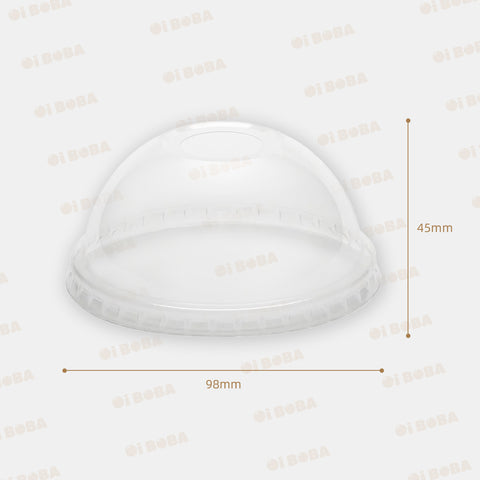 Φ95 - Dome Lid with Hole 1000pcs