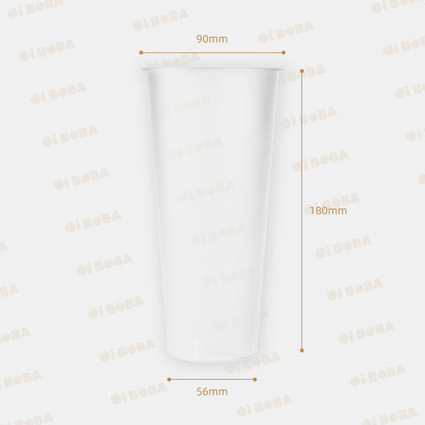 Φ90 - 700ml (500pcs) Cup Frosted