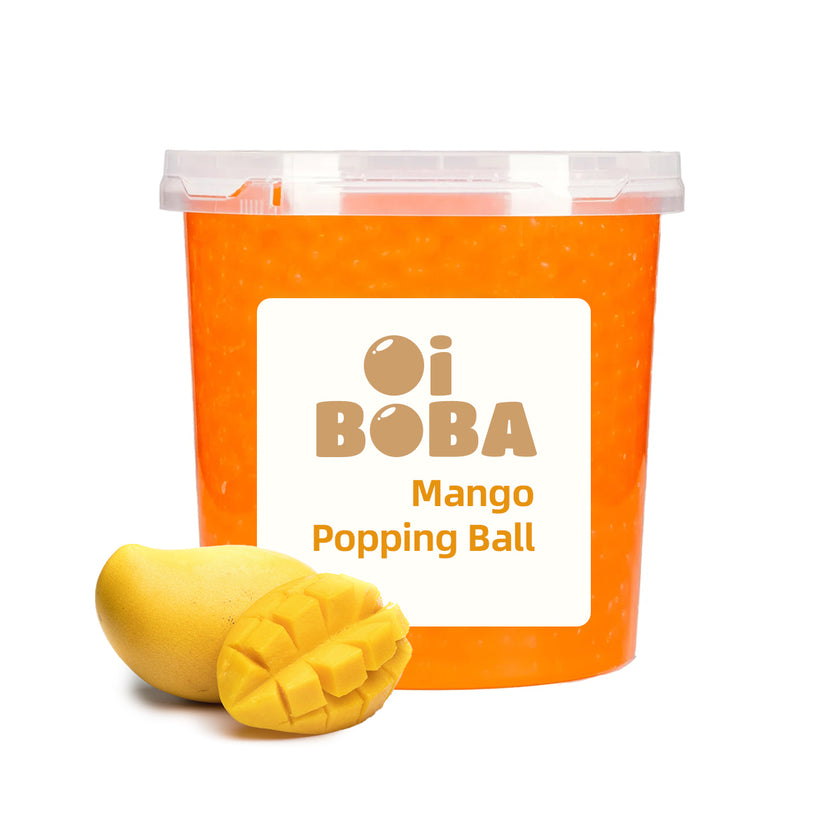 Popping Pearl Mango | Bubble Tea Supply | Australia Wide Wholesale – Oi ...
