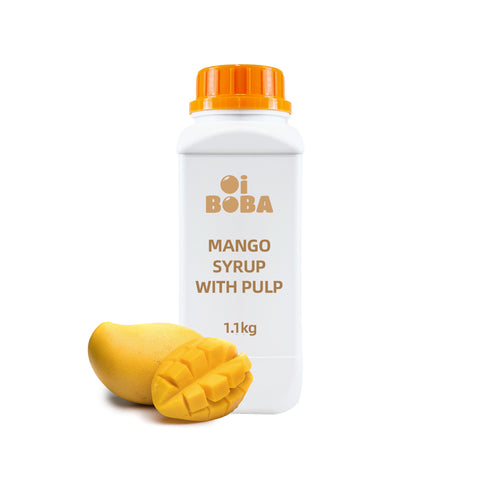 Mango Flavor Syrup With Pulp 1.1kg