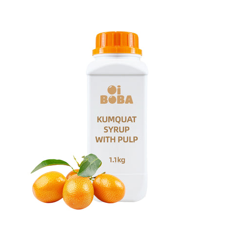 Kumquat Flavor Syrup With Pulp 1.1kg