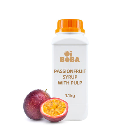 Passionfruit Flavor Syrup With Pulp 1.1kg