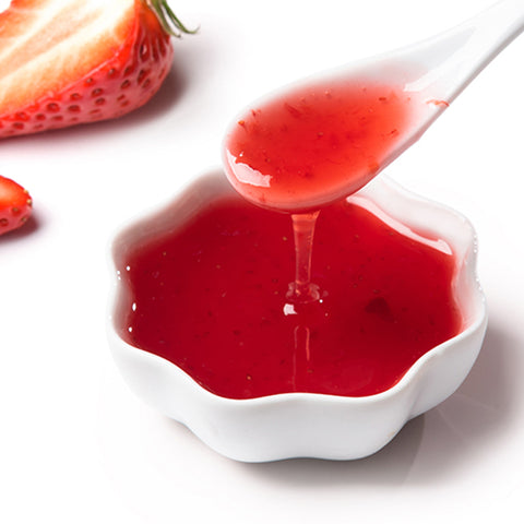 Strawberry Flavor Syrup With Pulp 1.1kg