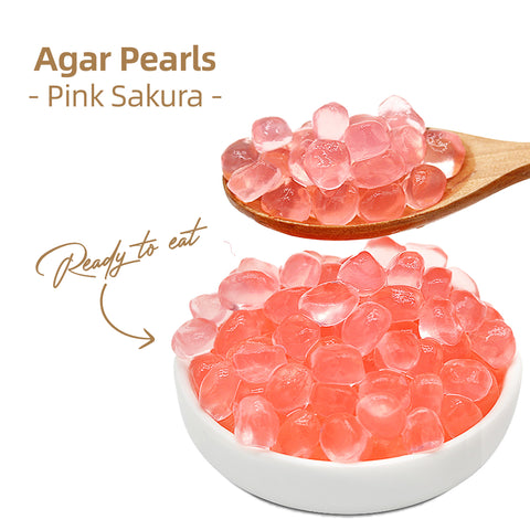Agar Pearls Pink Sakura - 2kg